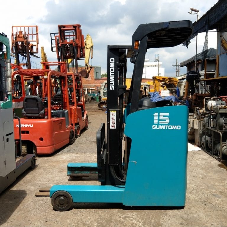 Xe nâng điện đứng lái Sumitomo