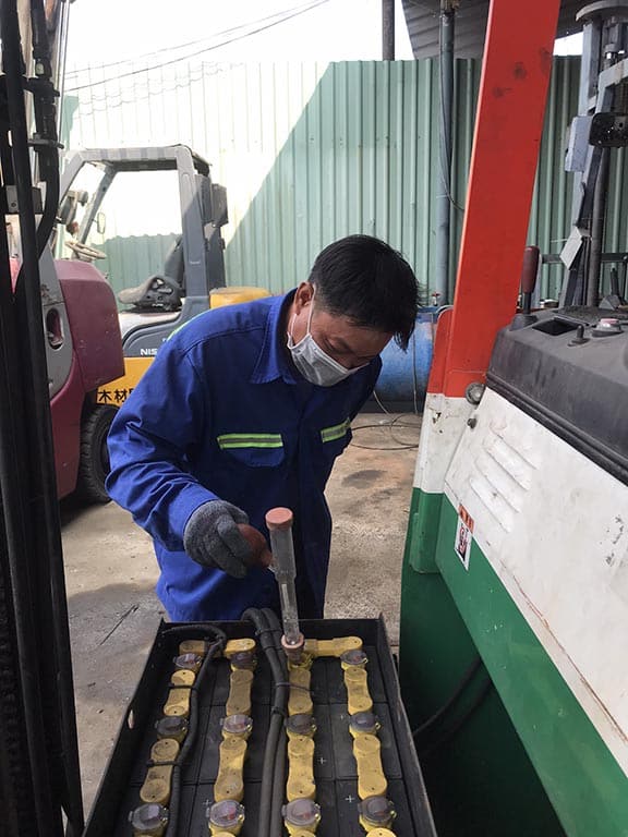 Kiểm tra nộng độ Axit trong bình