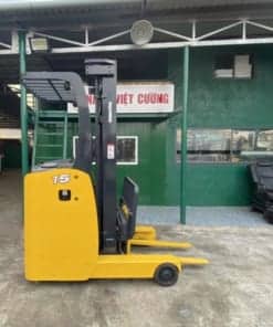 Xe nâng điện đứng lái komatsu