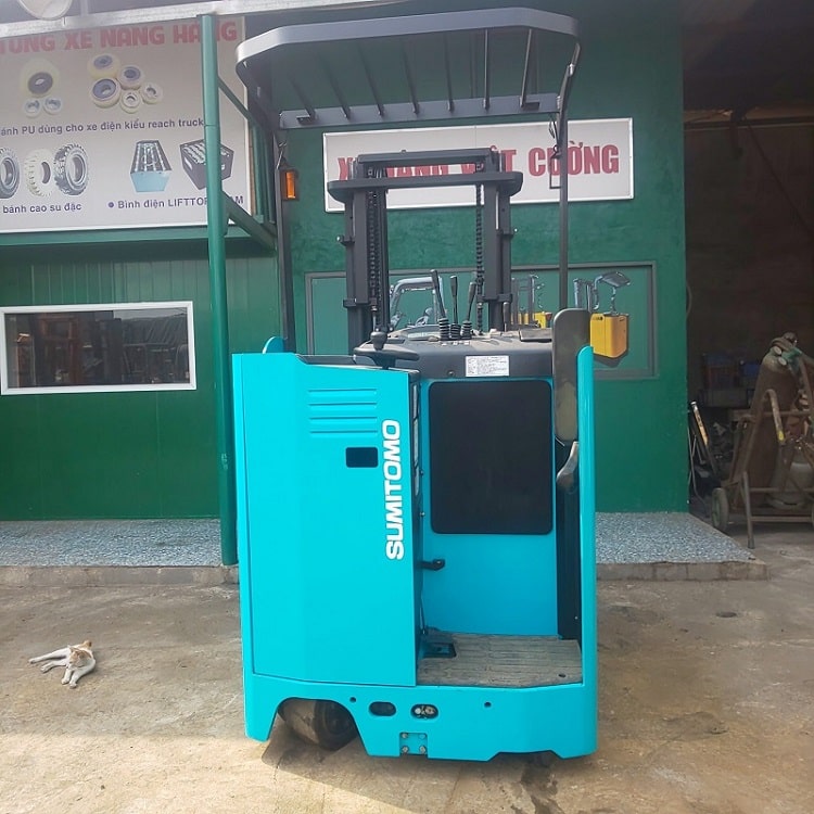Xe nâng điện đứng lái Sumitomo 1.5 tấn