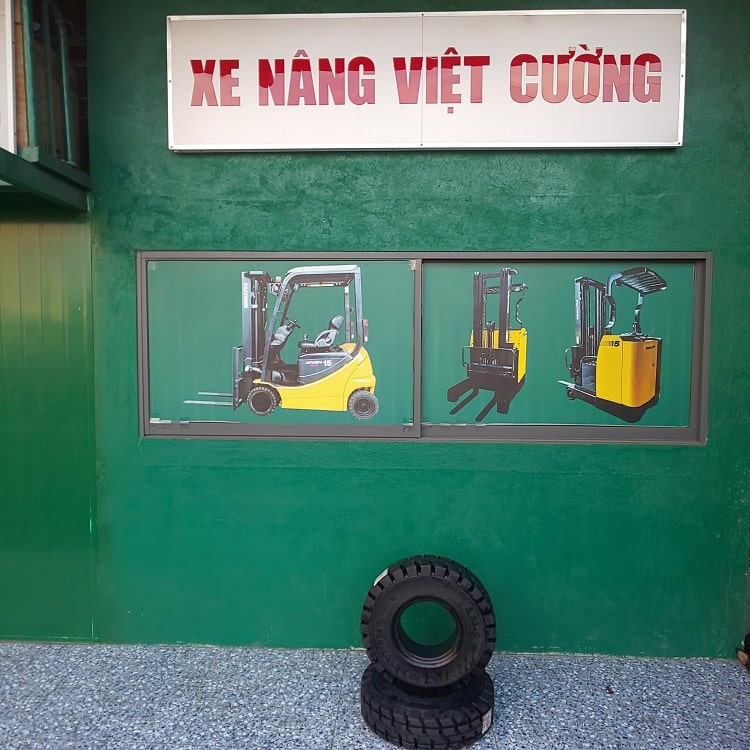 Lốp đặc xe nâng tại Sóc Trăng