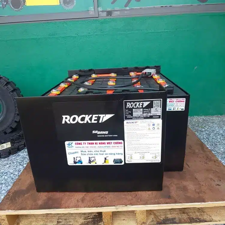 Bình điện xe nâng Rocket