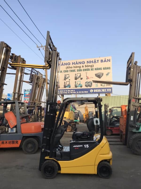 Xe nâng điện ngồi lái Komatsu 1.5 tấn