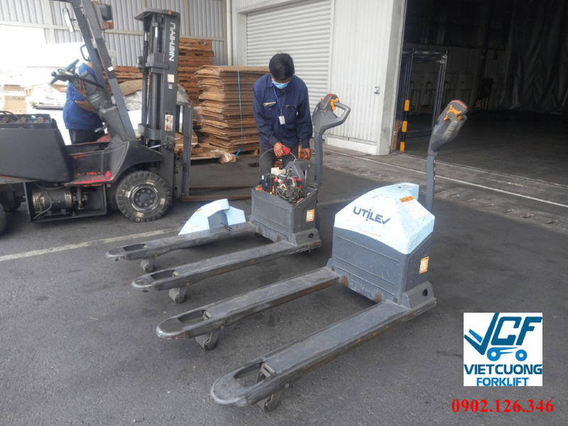 Dịch vụ sửa xe nâng điện Kiên Giang giá rẻ