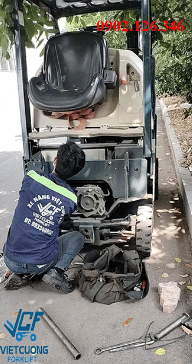 Sửa xe nâng hàng tại Kiên Giang.